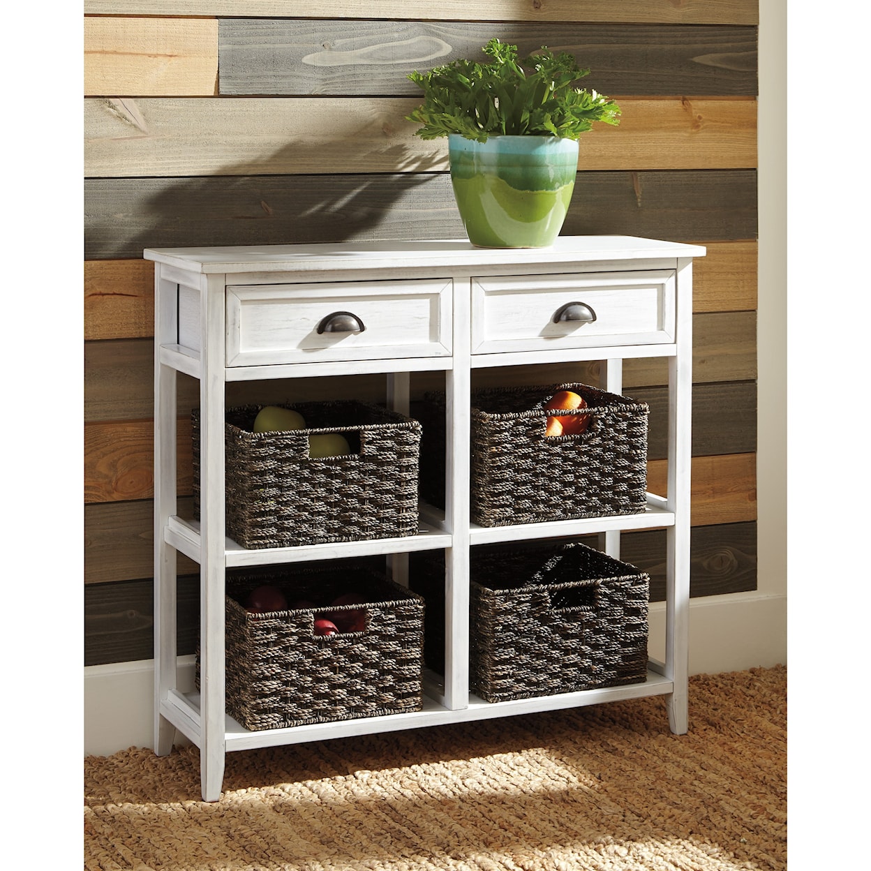 Signature Design by Ashley Oslember Storage Console Table