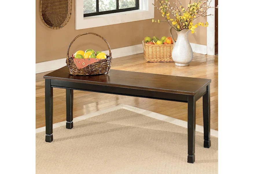 Owingsville Large Dining Room Bench by Signature Design by Ashley at Furniture Fair - North Carolina