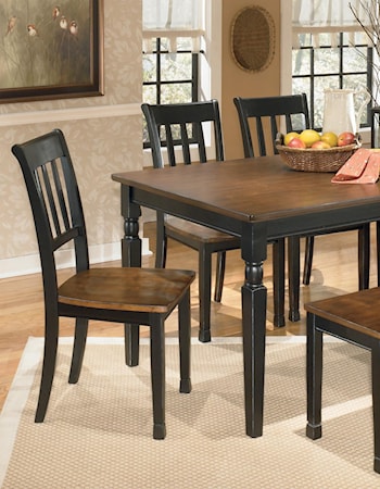 6-Piece Rectangular Table Set with Bench