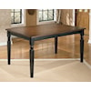 Signature Design by Ashley Owingsville 5-Piece Rectangular Dining Table Set