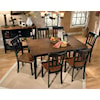 Signature Design Owingsville 7-Piece Rectangular Dining Table Set