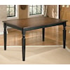 Signature Design by Ashley Owingsville Rectangular Dining Room Table