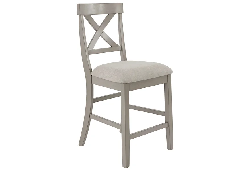 Parellen Upholstered Barstool by Signature Design by Ashley at Royal Furniture