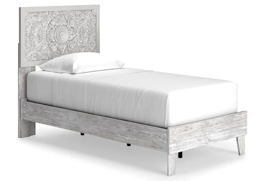 Paxberry 4 Piece Twin Panel Platform Bedroom Set by Signature Design by Ashley at Sam Levitz Furniture
