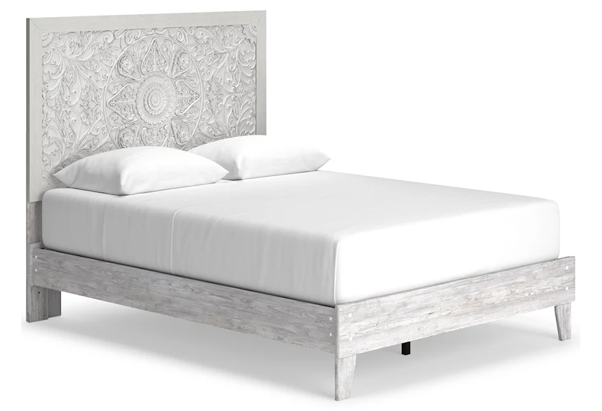 Paxberry 2 Piece Queen Panel Platform Bed by Signature Design by Ashley at Sam Levitz Furniture
