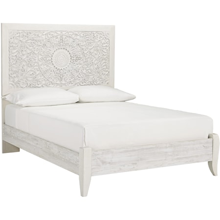 Full Panel Bed and Nightstand Package