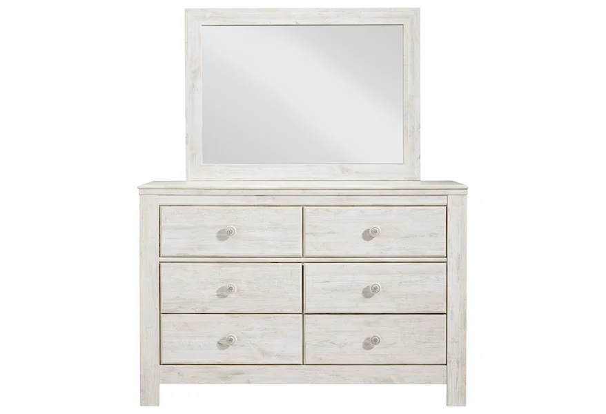 Paxberry Dresser & Bedroom Mirror by Signature Design by Ashley at Sam Levitz Furniture
