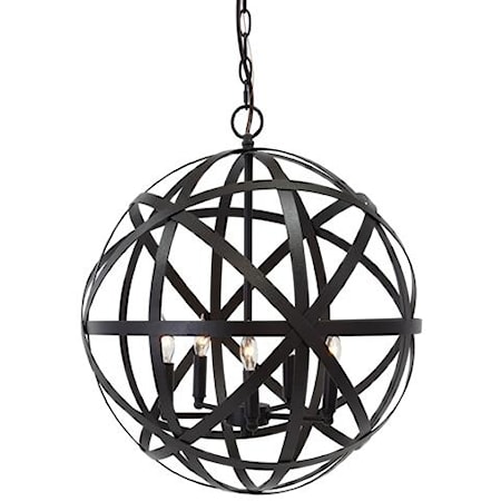 Cade  Bronze Finish Metal Pendant Light