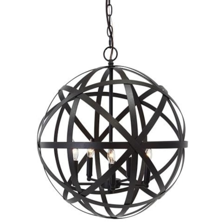 Cade Bronze Finish Metal Pendant Light