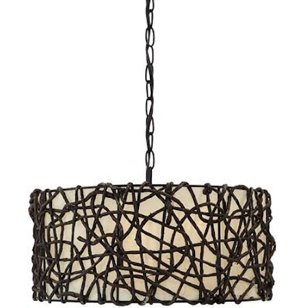 Earleen Natural Pendant Light 