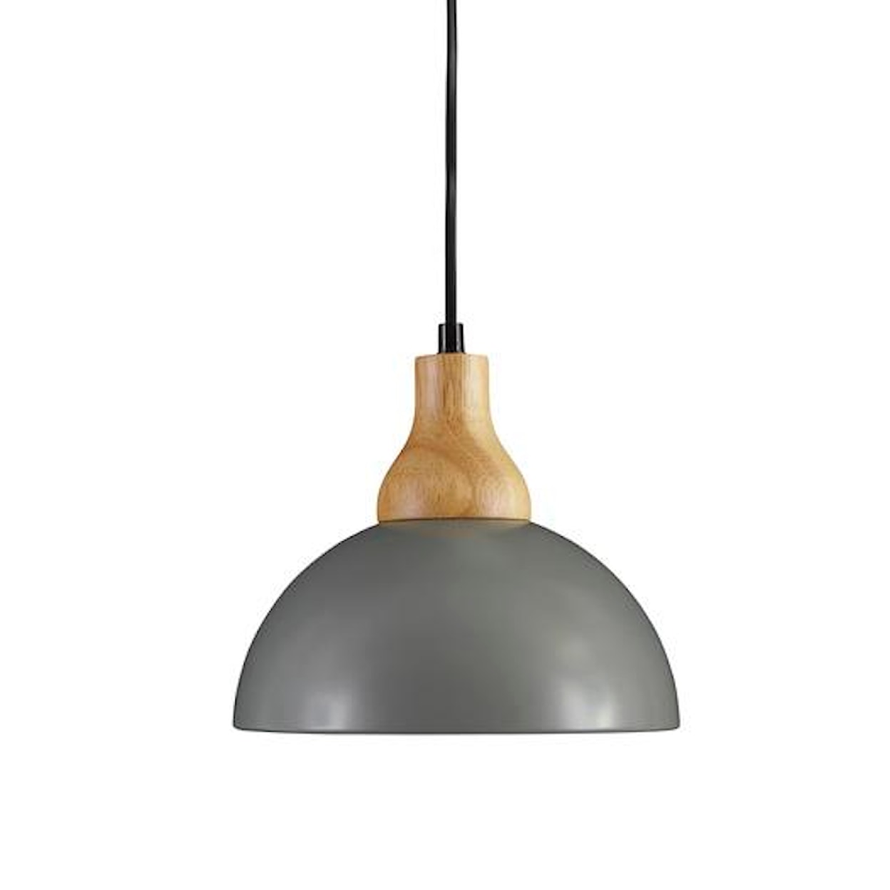 Signature Design by Ashley Pendant Lights Idania Gray Metal Pendant Light 