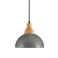 Idania Gray Metal Pendant Light 