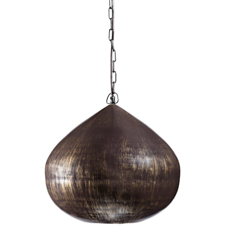 Aminali Antique Brass Finish Metal Pendant