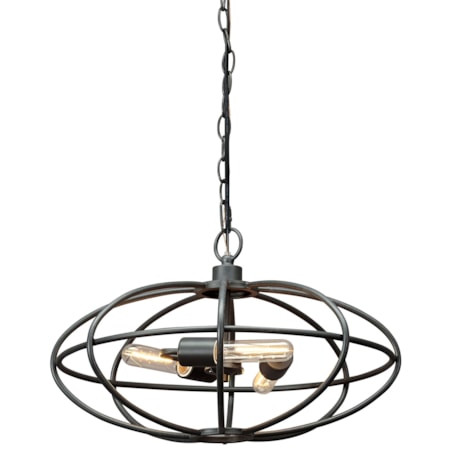 Kenturah Gray Metal Pendant Light
