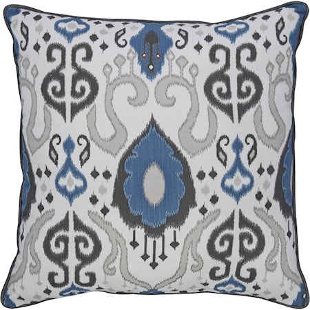 Damaria Blue Pillow