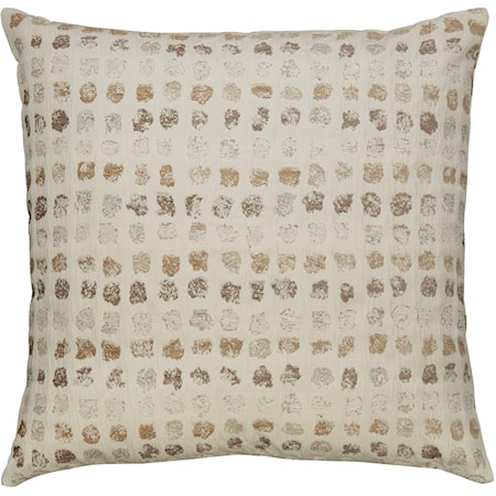 Whitehurst Cream/Taupe Pillow