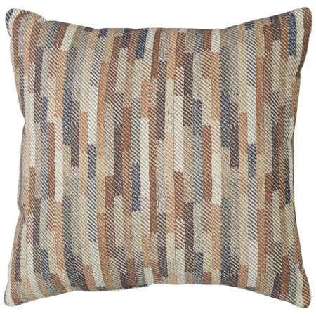 Daru Cream/Brown/Blue Pillow