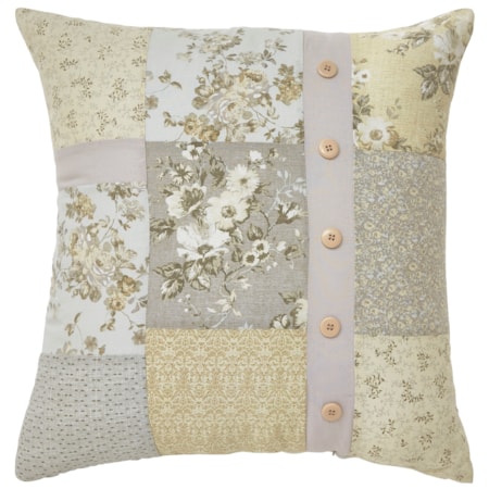 Josey Gray/Yellow/Cream Pillow