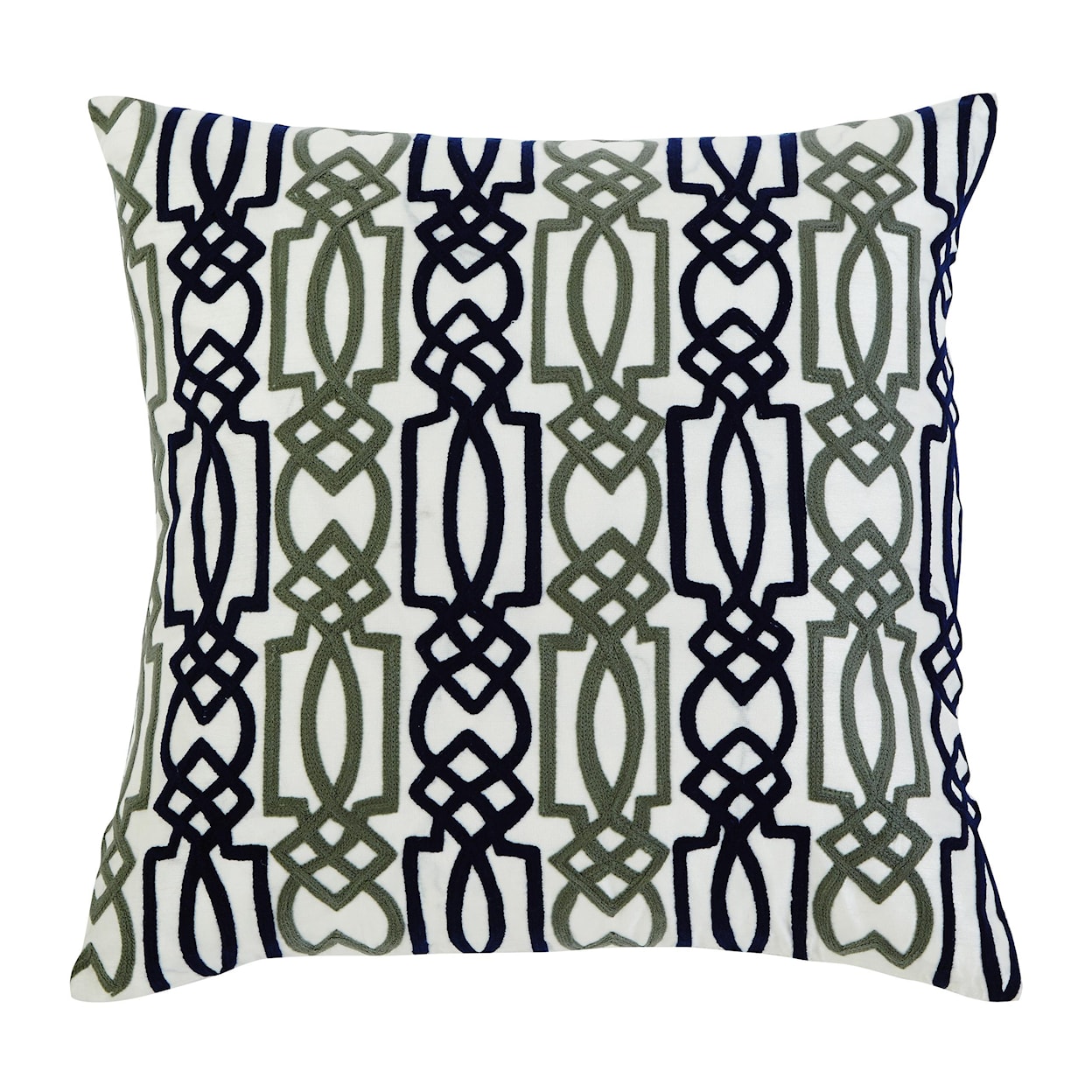 Ashley Furniture Signature Design Pillows Embroidered - Navy Pillow