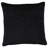 Piercetown Black Pillow