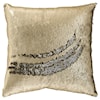 Signature Design by Ashley Furniture Pillows Maxandria - Gold/Grey Sequin Pillow Cover