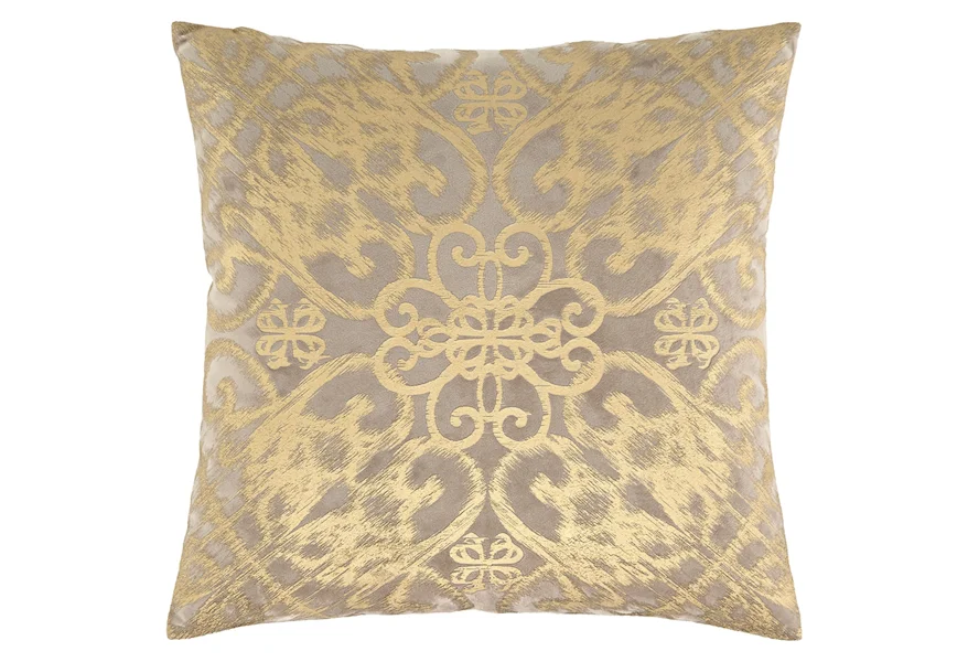 Pillows Melina Gold Pillow by Signature Design by Ashley at Lapeer Furniture & Mattress Center