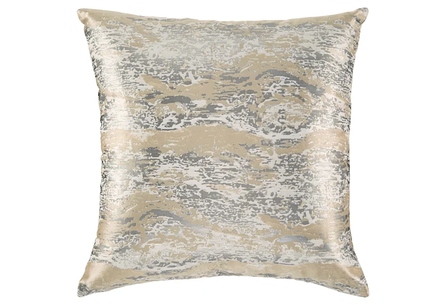 Pillows Matar Metallic Pillow by Signature Design by Ashley at Lapeer Furniture & Mattress Center