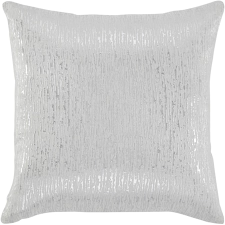 Tacey Off White/Silver Pillow