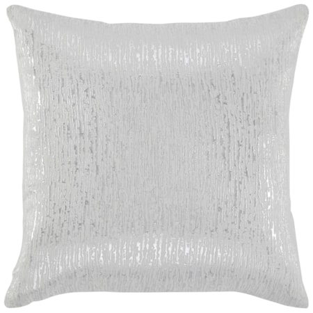 Tacey Off White/Silver Pillow