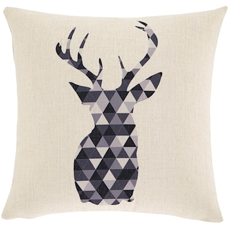 Prineville Natural/Charcoal Pillow