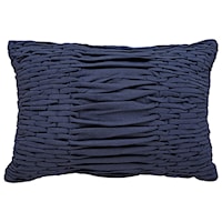 Nellie Navy Pillow