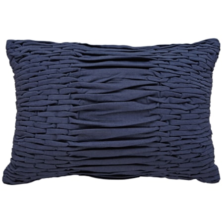 Nellie Navy Pillow