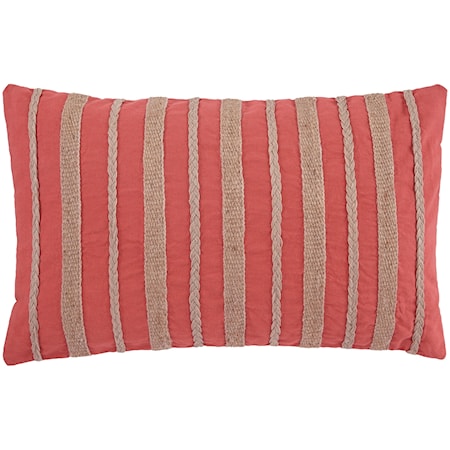 Zackery Coral Pillow