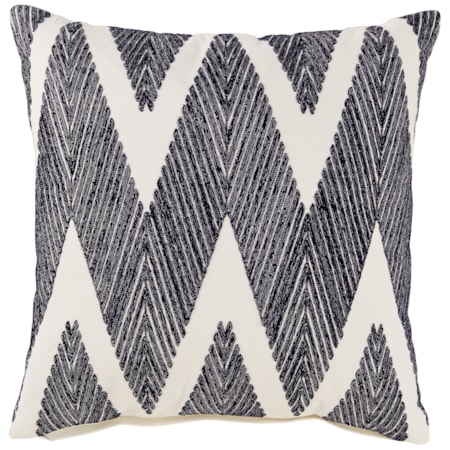 Carlina Black Pillow