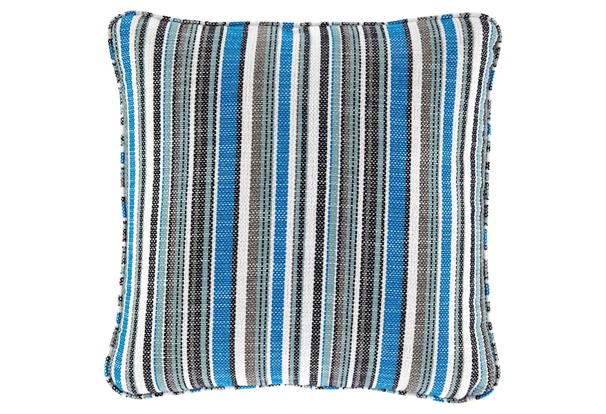 Pillows Meliffany Stripe Pillow by Signature Design by Ashley at Lapeer Furniture & Mattress Center