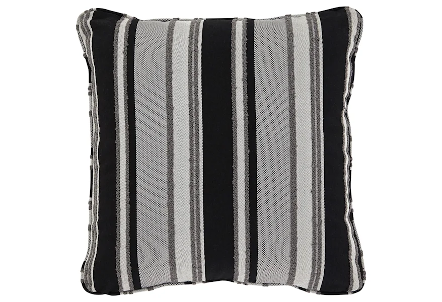 Pillows Samuel Black/Tan Pillow by Signature Design by Ashley at Lapeer Furniture & Mattress Center