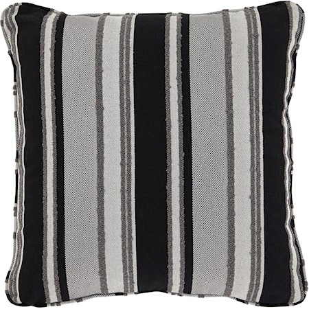 Samuel Black/Tan Pillow