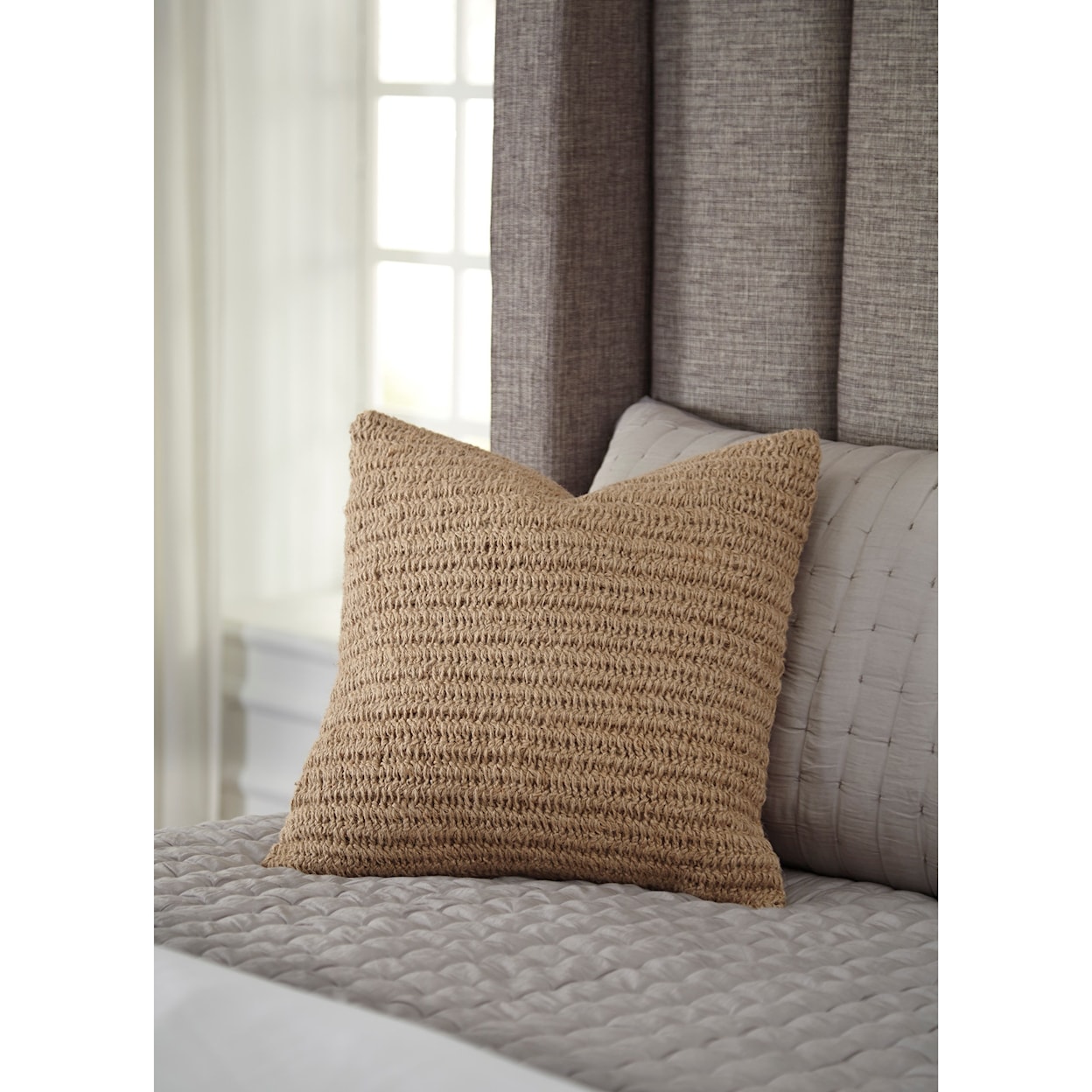 Signature Design by Ashley Furniture Pillows Tryton - Natural Pillow Cover