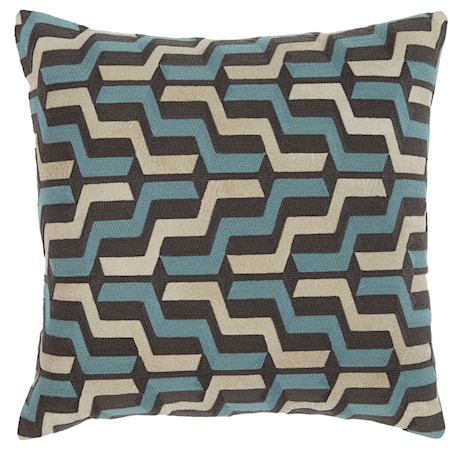 Babette Blue/Gray Pillow