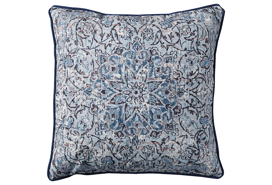 Pillows Mariah Blue Pillow by Signature Design by Ashley at Lapeer Furniture & Mattress Center