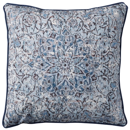 Mariah Blue Pillow