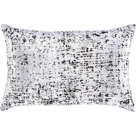 Linda Black/Silver Pillow