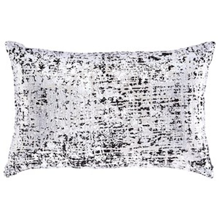 Linda Black/Silver Pillow