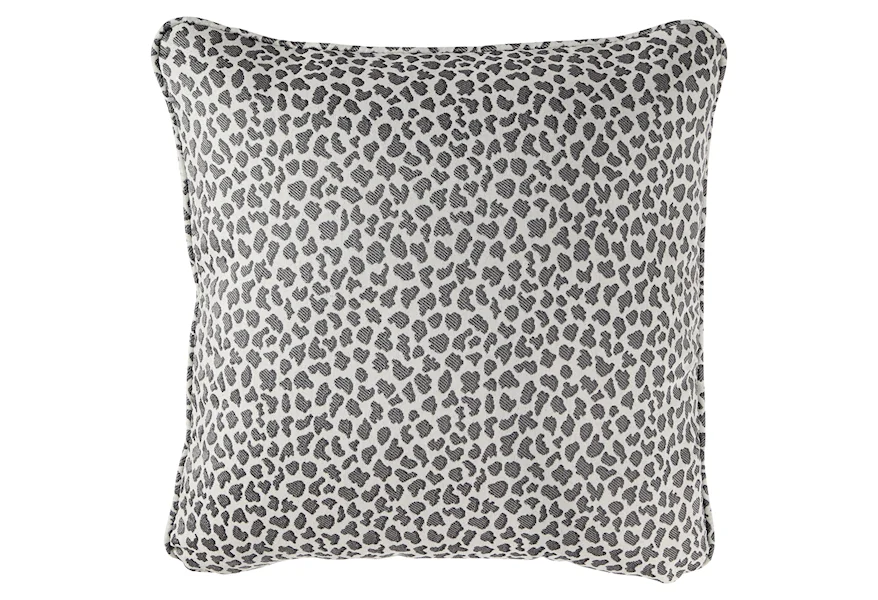 Pillows Piercy Gray Pillow by Signature Design by Ashley at Lapeer Furniture & Mattress Center