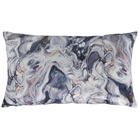 Carissa Gray/Blue Pillow