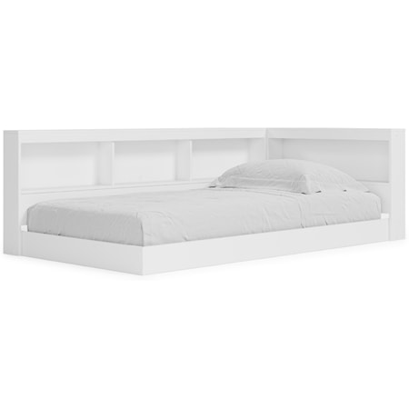 2 Piece Twin Bookcase Bed
