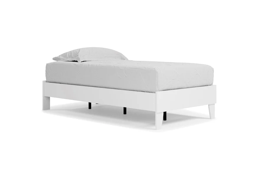 Piperton Twin Platform Bed by Ashley (Signature Design) at Johnny Janosik