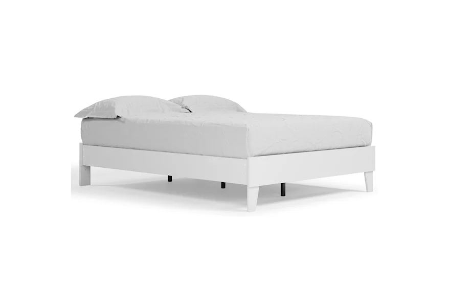 Piperton Queen Platform Bed by Signature Design by Ashley at VanDrie Home Furnishings