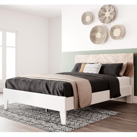 Queen Panel Platform Bed