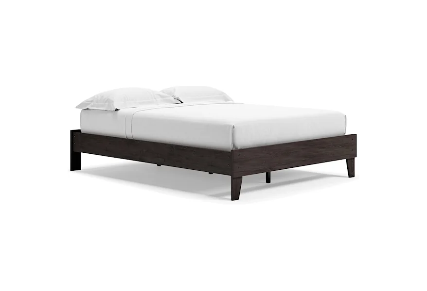 Piperton Queen Platform Bed by Ashley (Signature Design) at Johnny Janosik